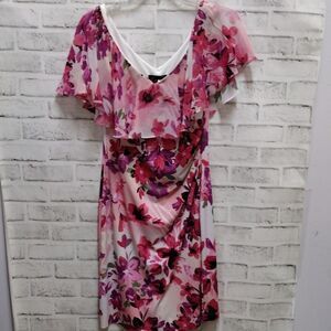 Connected pink dress